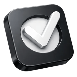 3D approval checkmark icon on Deft Furthenance about page