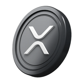 Crypto starter guide with XRP Ripple coin graphic element